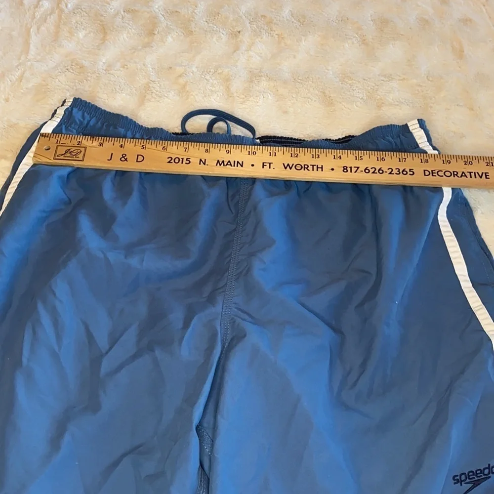 Speedo Sz XL Blue Shorts Swim Trunks